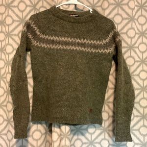 Green Wool Sweater